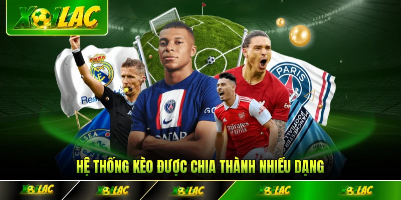 Hệ thống kèo được chia thành nhiều dạng